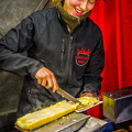 A raclette vendor